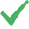green check